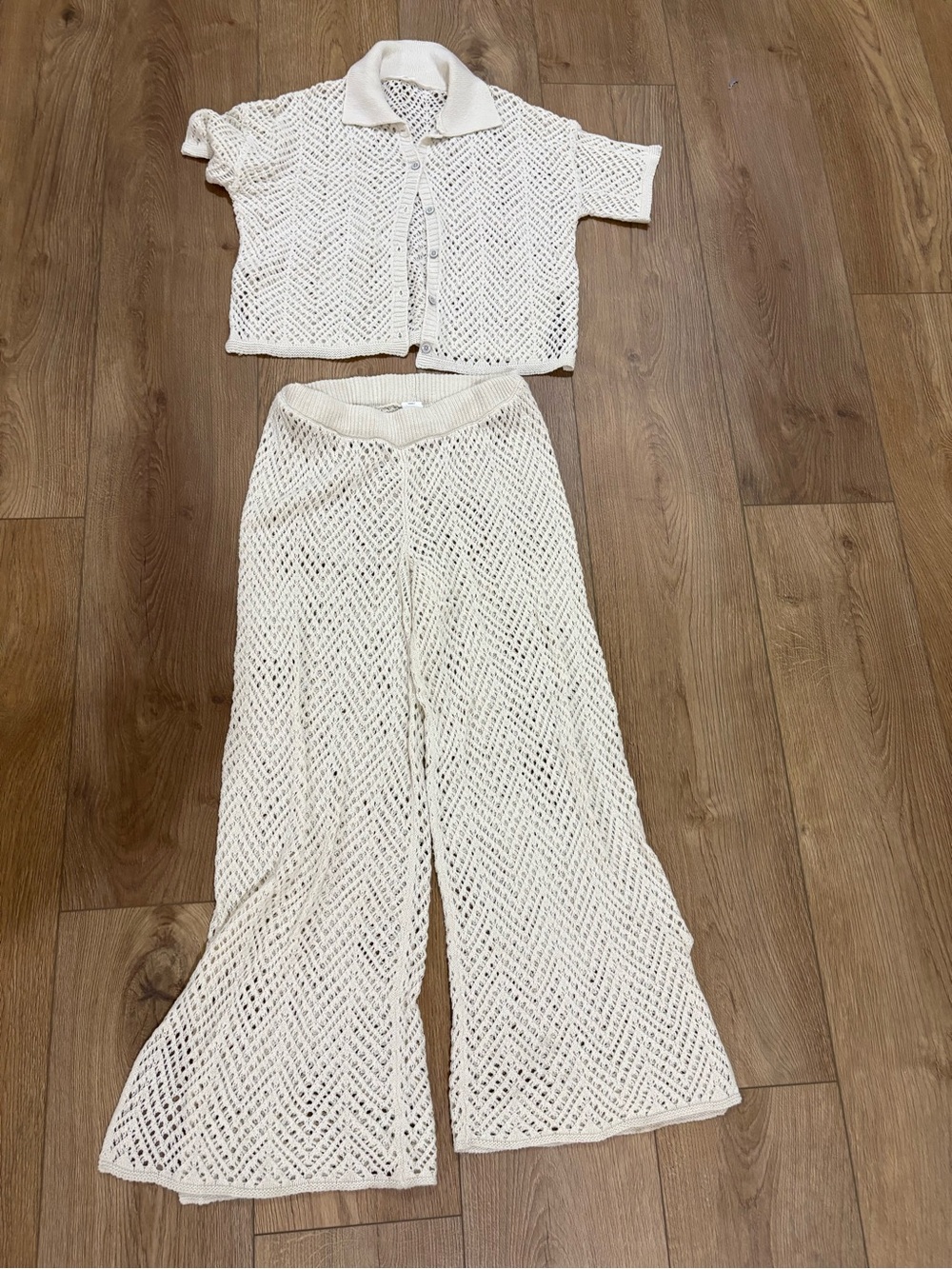 Wild fable open knit set or bathing suit coverup